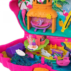 HJN76 POLLY POCKET WALIZKA PINIATA FLAMING PLAŻOWA IMPREZA