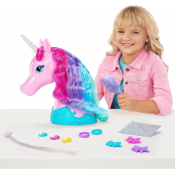 HMD83 GŁOWA DO CZESANIA JEDNOROŻEC BARBIE