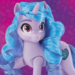 F3870 KONIK KUCYK MY LITTLE PONY FIGURKA IZZY + BŁYSKOTKI