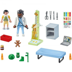 71619 PLAYMOBIL PEDIATRA Z PLUSZOWYM MISIEM LEKARZ