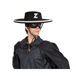 652922 KAPELUSZ ZORRO STRÓJ KOSTIUM HALLOWEEN 56CM