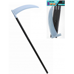 676591 SKŁADANA KOSA KOSTUCHY PRZEBRANIE HALLOWEEN