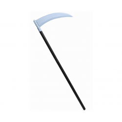 676591 SKŁADANA KOSA KOSTUCHY PRZEBRANIE HALLOWEEN