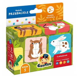 493150 CZUCZU PUZZLE CZTERY NASI PRZYJACIELE 20 EL