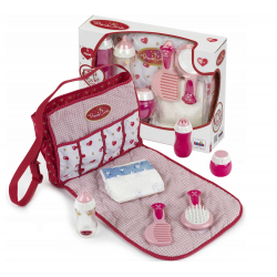 1653 KLEIN ZESTAW DO PIELĘGNACJI LALEK BOBASÓW TORBA BUTELKA