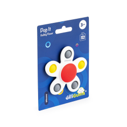 30045 GRYZAK ZAKRĘCONY KWIATEK POP IT GRYZACZEK GILIGUMS