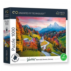 010703 TREFL PUZZLE TREFL PUZZLE U PODNÓŻA ALP BAWARIA NIEMCY