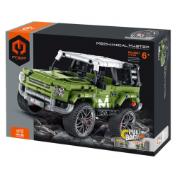 040769 MECHANICAL MASTER KLOCKI KONSTRUKCYJNE ZIELONY JEEP 474EL