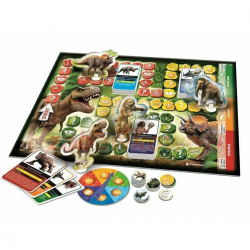 508044 CLEMENTONI GRA PLANSZOWA QUIZ DINOZAURY I PREHISTORIA