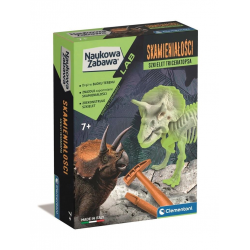 508600 CLEMENTONI SKAMIENIAŁOŚCI TRICERATOPS FLUORESCENCYJNY