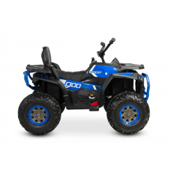 396897 TERRA POJAZD NA AKUMULATOR QUAD MOCNY NAPĘD 4X4 PILOT NIEBIESKI