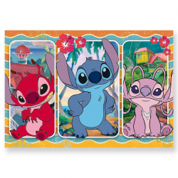 240296 CLEMENTONI PUZZLE MAXI STITCH SUPERCOLOR 24 EL
