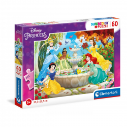 260645 CLEMENTONI PUZZLE KSIĘŻNICZKI DISNEY 60 EL