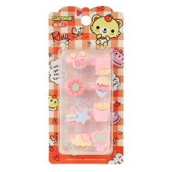 559370 BIŻUTERIA DZIECIĘCA PIERŚCIONKI OZDOBY RÓŻNE WZORY