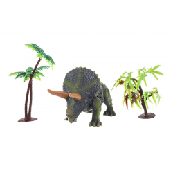 839833 FIGURKA DINOZAUR TRICERATOPS Z DŹWIĘKIEM SMILY PLAY