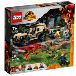 76951 LEGO JURASSIC WORLD TRANSPORT PYRORATORA I DILOFOZAURA