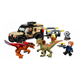76951 LEGO JURASSIC WORLD TRANSPORT PYRORATORA I DILOFOZAURA