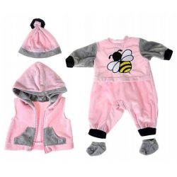 580732 UBRANKO DLA LALKI BOBAS ŚPIOSZKI ADAR 45CM