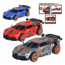 464421 SPORTOWE AUTO POJAZD Z DŹWIĘKIEM 3 KOLORY