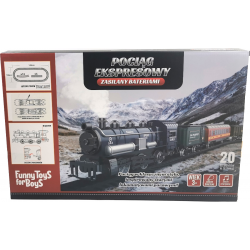 1173752 LOKOMOTYWA KOLEJKA POCIĄG Z TORAMI ARTYK