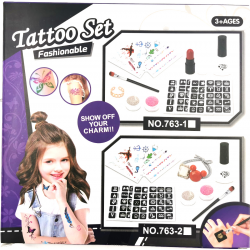 109064 KREATYWNY ZESTAW DO ROBIENIA TATUAŻY TATUAŻ