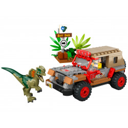 76958 LEGO JURASSIC WORLD ZASADZKA NA DILOFOZAURA