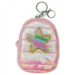 298776 STNUX PORTFELIK PUFFY Z GWIAZDKĄ RÓŻOWY