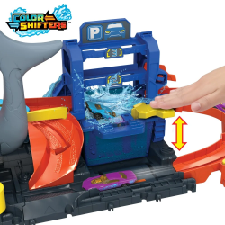 HTN82 HOT WHEELS TOR ULTRA MYJNIA REKINA ZMIANA KOLORU