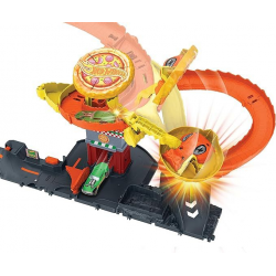HTN81 HOT WHEELS ODJAZDOWA PIZZA ATAK KOBRY TOR