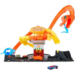 HTN81 HOT WHEELS ODJAZDOWA PIZZA ATAK KOBRY TOR