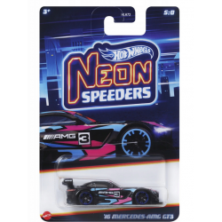 HRW79 HOT WHEELS NEON SPEEDERS '16 MERCEDES AMG GT3