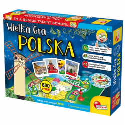 105137 LISCIANI I'M GENIUS WIELKA GRA QUIZ POLSKA