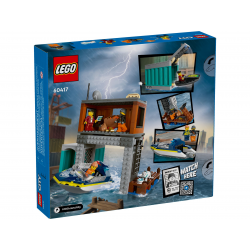 60417 LEGO CITY POLICYJNA MOTORÓWKA I KRYJÓWKA ZŁODZIEJASZKÓW PREZENT