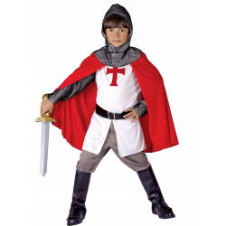 405610 KOSTIUM STRÓJ RYCERZ KRZYŻAK 110/120CM GODAN