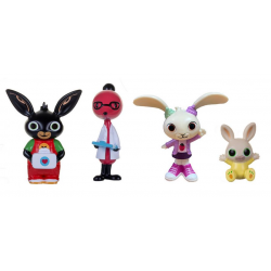 367608 KRÓLIK BING 4 FIGURKI MOLLY CHARLIE COCO