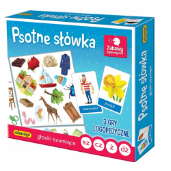 007295 ADAMIGO GRA EDUKACYJNA PSOTNE SŁÓWKA