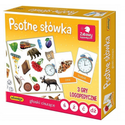 007301 ADAMIGO GRA LOGOPEDYCZNA PSOTNE SŁÓWKA GŁOSKI CISZĄCE
