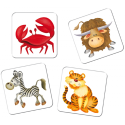 006441 ADAMIGO KUFEREK PEŁEN GIER MEMORY ZOO