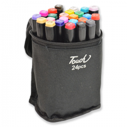 116363 DWUSTRONNE MARKERY PISAKI MAZAKI FLAMASTRY 24 KOL