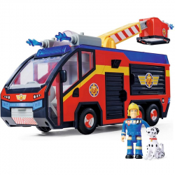 092092 STRAŻAK SAM POJAZD JUPITER Z DŹWIĘKIEM + FIGURKA