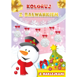604938 KOLOROWANKA KOLORUJ Z BAŁWANKIEM