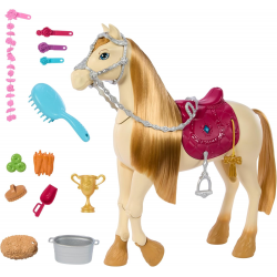 HXJ42 BARBIE KOŃ TAŃCZĄCY INTERAKTYWNY KONIK Z DŹWIĘKAMI