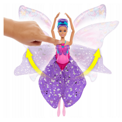 HXJ10 LALKA BARBIE MOTYLKOWA BALETNICA MAGICZNA PRZEMIANA MOTYL