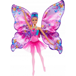 HXJ10 LALKA BARBIE MOTYLKOWA BALETNICA MAGICZNA PRZEMIANA MOTYL