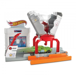 FJN36 HOT WHEELS POŻAR NA STACJI BLAZE BLAST TORY
