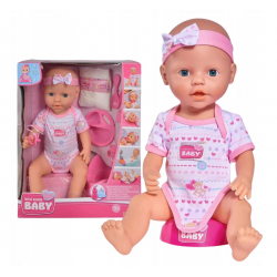 90055 NEW BORN BABY LALKA FUNKCYJNA BOBAS + AKCESORIA