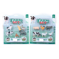 573161 DOMOWE ZWIERZĘTA FIGURKI FARMA 2 WZORY