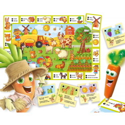 082346 LISCIANI CAROTINA JEDZIE NA WIEŚ MÓWIĄCE PIÓRO MARCHEWKA