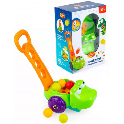 30806 DUMEL KROKODYL PIŁECZKOWY POŚCIG PCHACZ PIŁKI