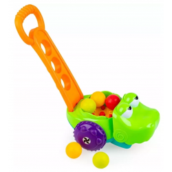 30806 DUMEL KROKODYL PIŁECZKOWY POŚCIG PCHACZ PIŁKI